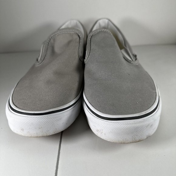 Size 12 - VANS Slip On Shoes Gray main image 9